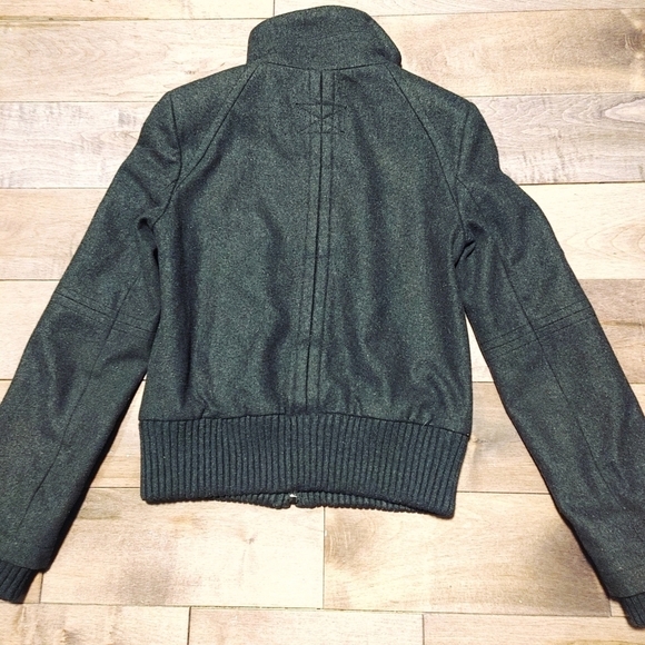 Zara Basic Wool women's winter,‎ Fall, Spring jacket gray XS - Picture 7 of 11